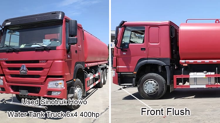 Howo Water Tanker Second Hand 18000 Litre Water Bowser for Sale