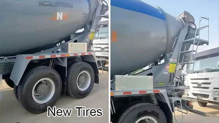 Howo 6x4 Used 10 Yard Concrete Truck Mixer Price in Gambia