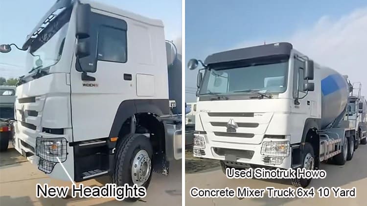 Howo 6x4 Used 10 Yard Concrete Truck Mixer Price in Gambia
