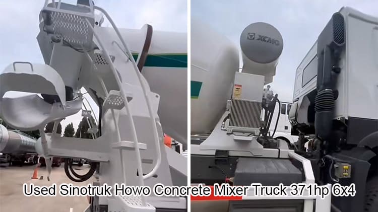 Used 371hp Howo Mixer Truck 2021 10 Wheeler Concrete Truck Sale in Angola