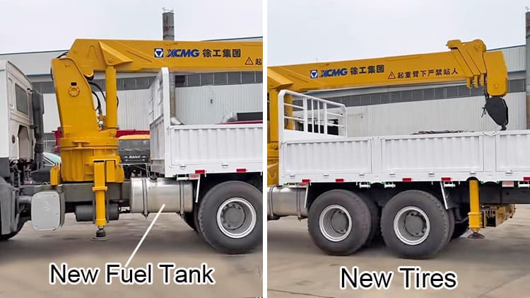 Used Sinotruk 6x4 Howo Crane Truck 10 Ton Boom Truck for Sale