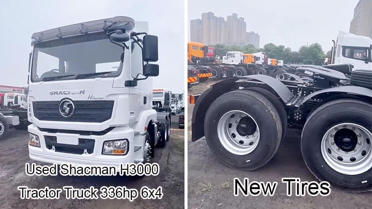 Used Shacman H3000 6x4 Tractor Truck 336hp for Sale from China