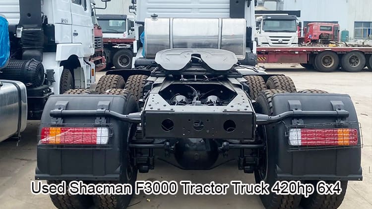 Second Hand F3000 Shacman Tractor Truck 420hp 6x4 for Sale