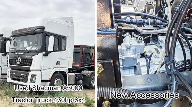 Used Shacman X3000 6x4 Tractor Truck Head 430hp Price