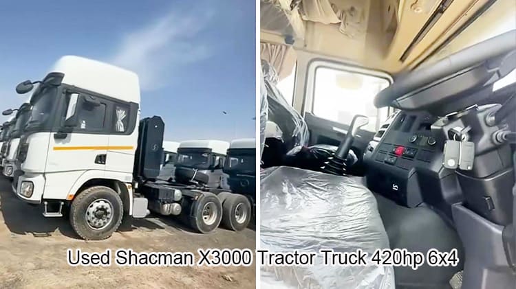 Old Shacman X3000 Tractor Truck 420hp 6x4 Price from China