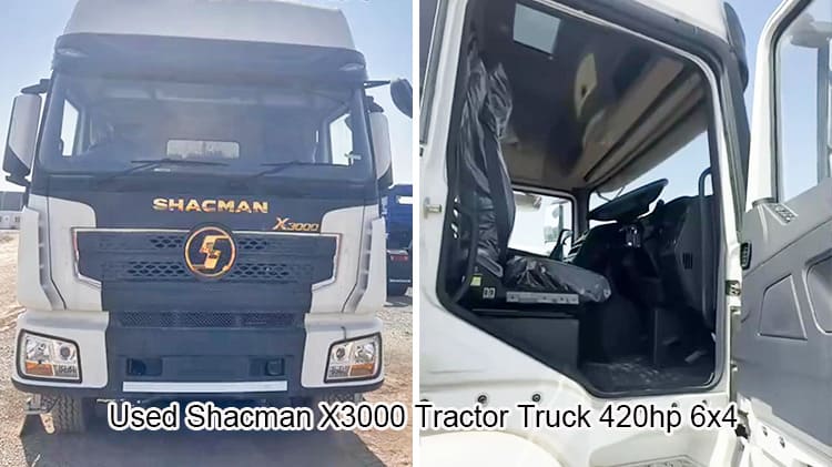 Old Shacman X3000 Tractor Truck 420hp 6x4 Price from China