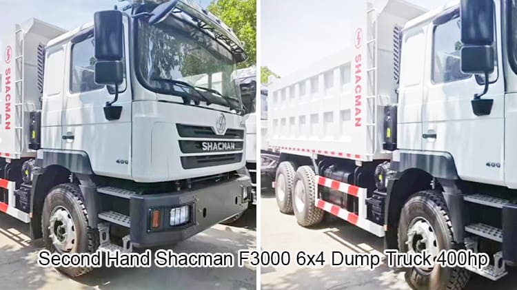 Second Hand Shacman F3000 6x4 Dump Truck 400hp Price in Gambia
