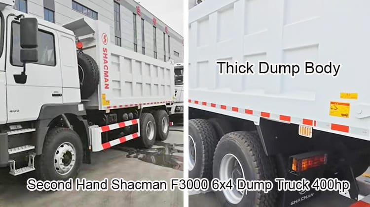 Second Hand Shacman F3000 6x4 Dump Truck 400hp Price in Gambia