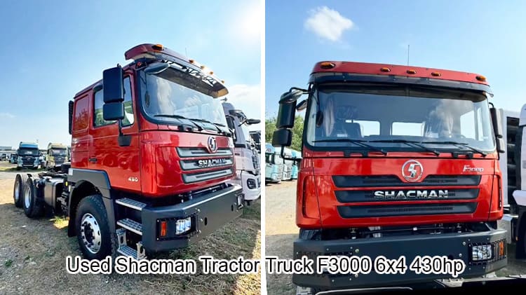 Used Shacman Truck F3000 Tractor 6x4 430hp for Sale in Nigeria