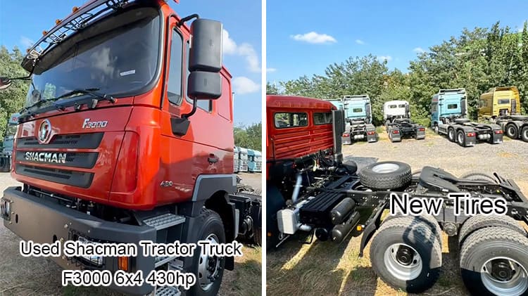 Used Shacman Truck F3000 Tractor 6x4 430hp for Sale in Nigeria