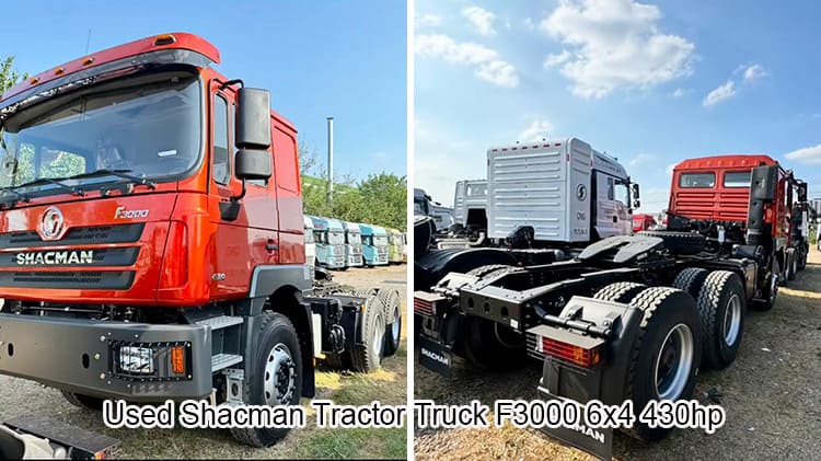 Used Shacman Truck F3000 Tractor 6x4 430hp for Sale in Nigeria