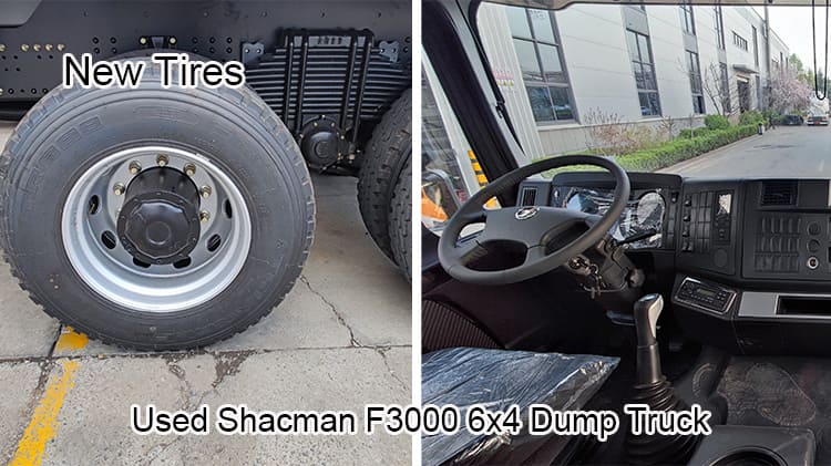 Used Shacman F3000 6x4 Dump Truck With Cummins Engine for Sale