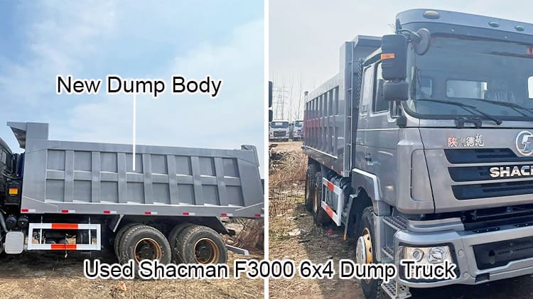 Used Shacman F3000 6x4 Dump Truck With Cummins Engine for Sale