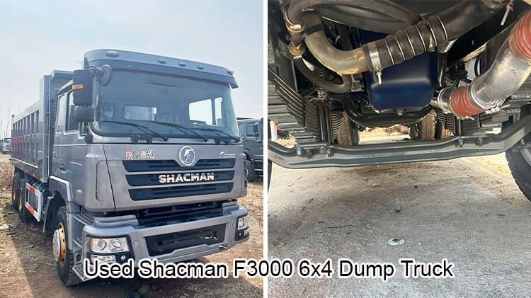 Used Shacman F3000 6x4 Dump Truck With Cummins Engine for Sale