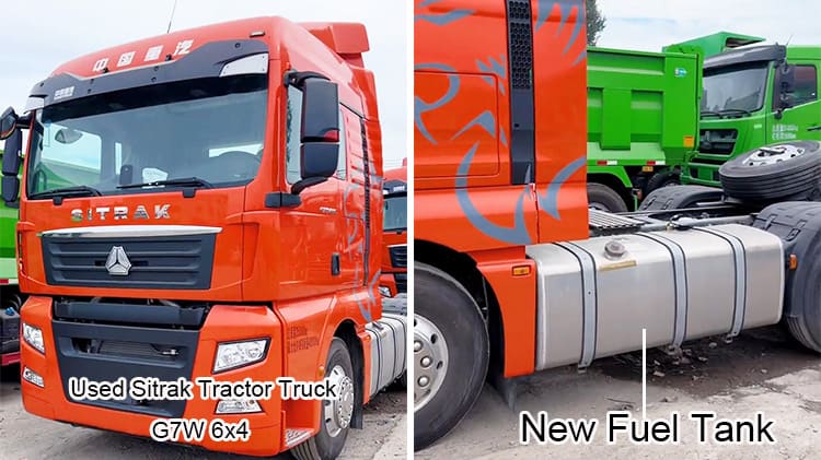 2022 Sinotruk Sitrak Tractor Truck G7W 6x4 Used Trucks for Sale