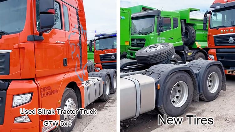 2022 Sinotruk Sitrak Tractor Truck G7W 6x4 Used Trucks for Sale