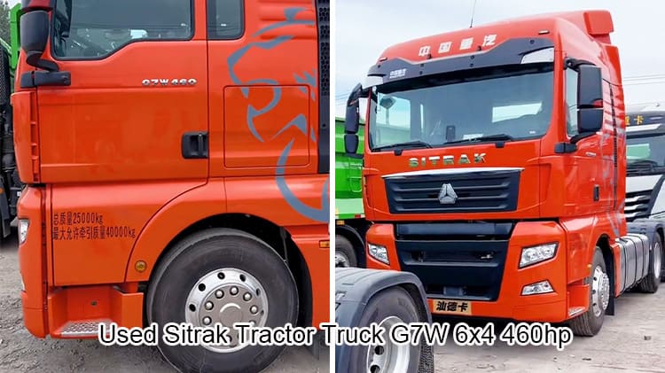 2022 Sinotruk Sitrak Tractor Truck G7W 6x4 Used Trucks for Sale