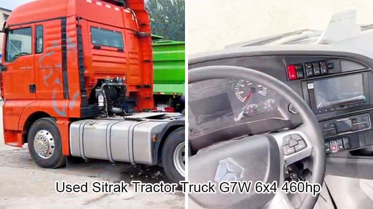 2022 Sinotruk Sitrak Tractor Truck G7W 6x4 Used Trucks for Sale