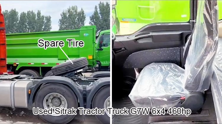 2022 Sinotruk Sitrak Tractor Truck G7W 6x4 Used Trucks for Sale