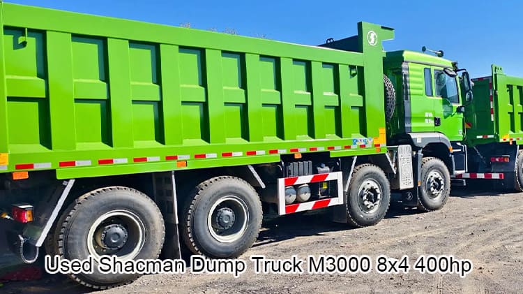 Old Shacman M3000 Dump Truck 12 Wheeler for Sale from China