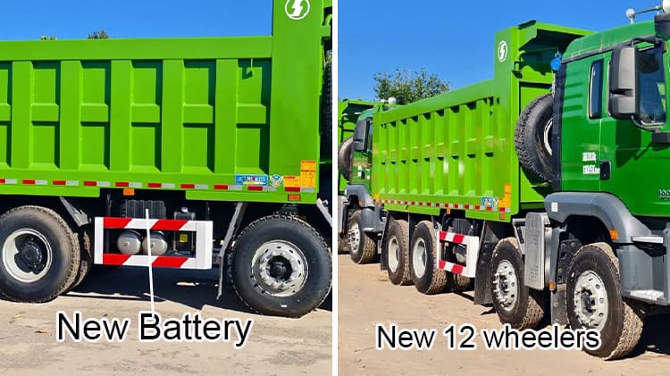 Old Shacman M3000 Dump Truck 12 Wheeler for Sale from China