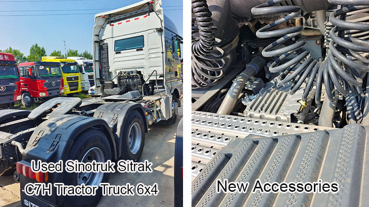 Old Sinotruk Sitrak C7H 540 6x4 Tractor Truck Price in Nigeria