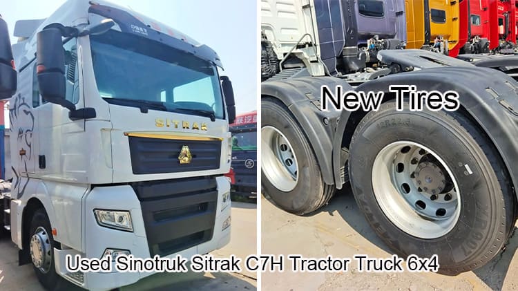 Old Sinotruk Sitrak C7H 540 6x4 Tractor Truck Price in Nigeria