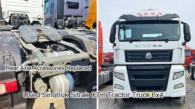 Old Sinotruk Sitrak C7H 540 6x4 Tractor Truck Price in Nigeria