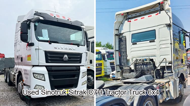 Old Sinotruk Sitrak C7H 540 6x4 Tractor Truck Price in Nigeria