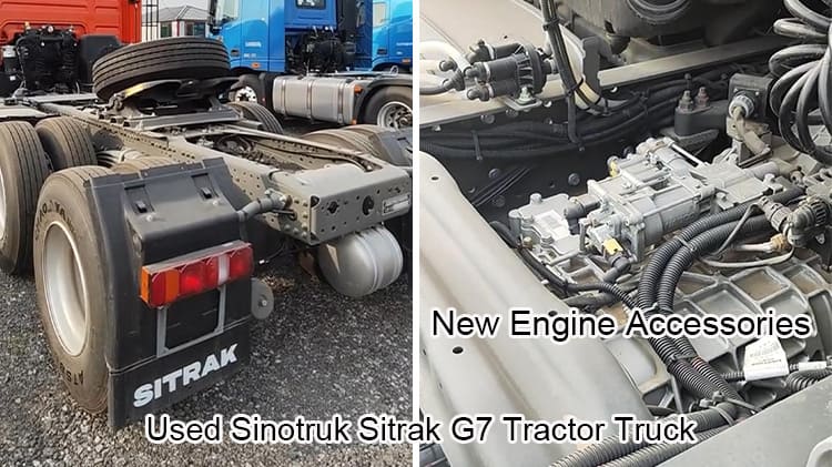 Sinotruk Sitrak G7 Tractor Truck Used Second Hand Trucks for Sale