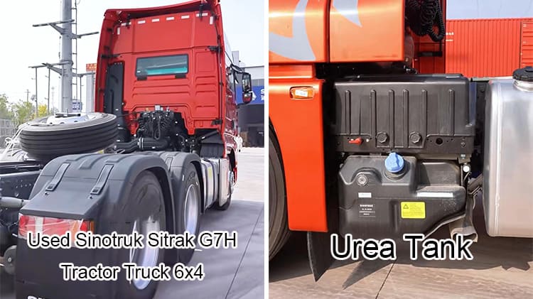 Used Sinotruk Sitrak Trucks G7H Tractor Truck 570hp for Sale