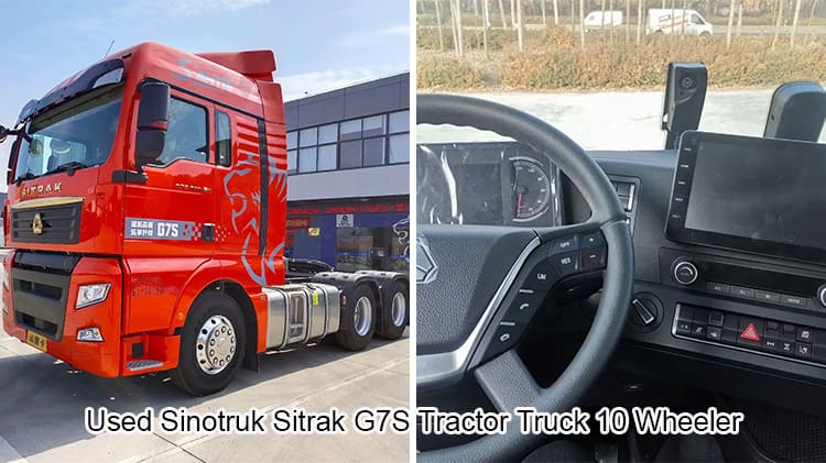 Used Sinotruk Sitrak G7S Tractor Truck 10 Wheeler Heavy Truck in Nigeria