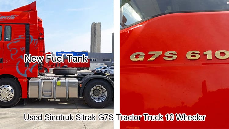 Used Sinotruk Sitrak G7S Tractor Truck 10 Wheeler Heavy Truck in Nigeria