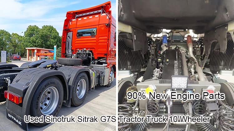 Used Sinotruk Sitrak G7S Tractor Truck 10 Wheeler Heavy Truck in Nigeria