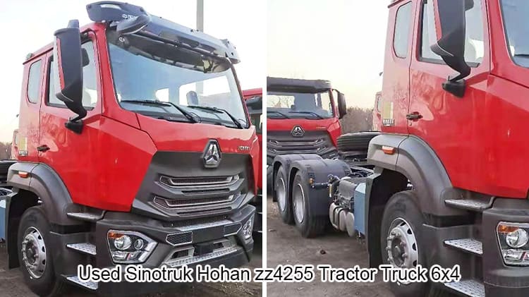 2nd Hand Sinotruk Hohan zz4255 Tractor Truck 6x4 Sale in china