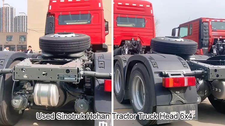 Sinotruk Howo Hohan Truck Trailer Head Used Prime 6x4 in Djibouti