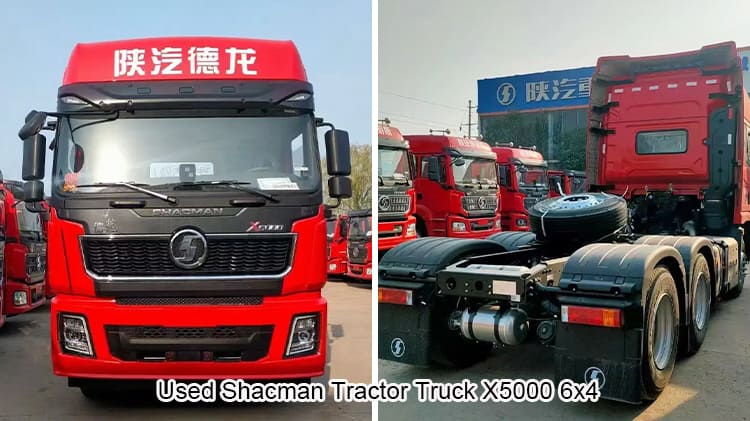 Used X5000 Shacman Tractor Head for Sale in Sudan