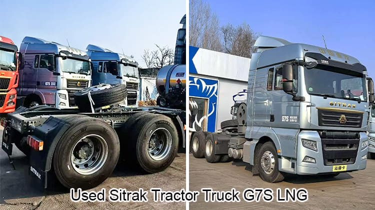 Used Sinotruk LNG Truck Sitrak Tractor Truck G7S Price in Kenya