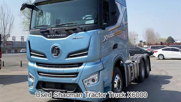 Used Tractor Truck Shacman X6000 for Sale in Algeria