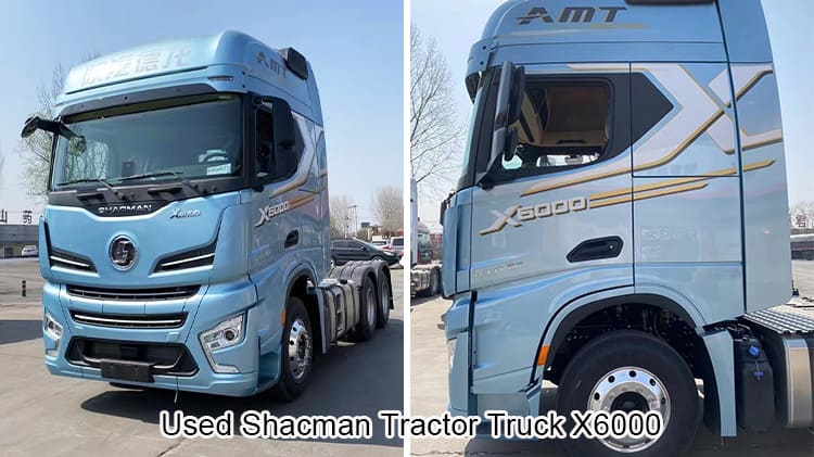 Used Tractor Truck Shacman X6000 for Sale in Algeria