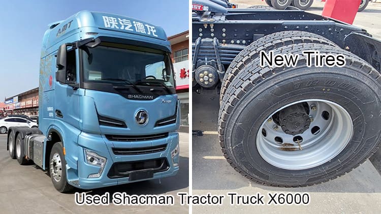 Used Tractor Truck Shacman X6000 for Sale in Algeria