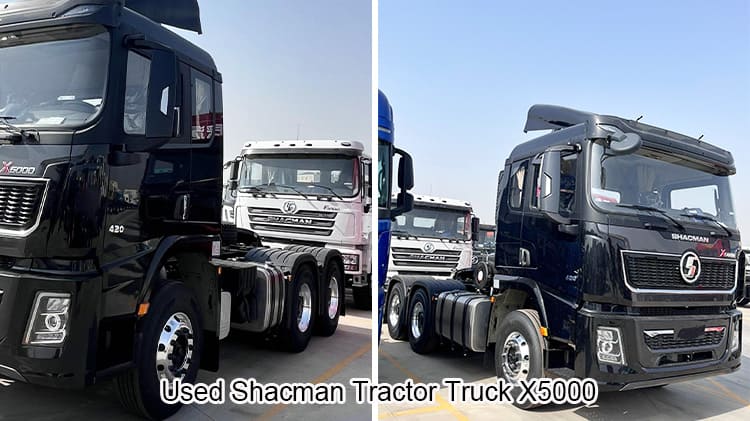 Second Hand X5000 Shacman 420hp Tractor Truck Price in Jamaica