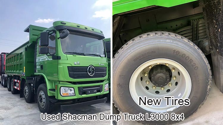 L3000 Shacman 12 Wheeler Dump Truck 2nd Hand from China