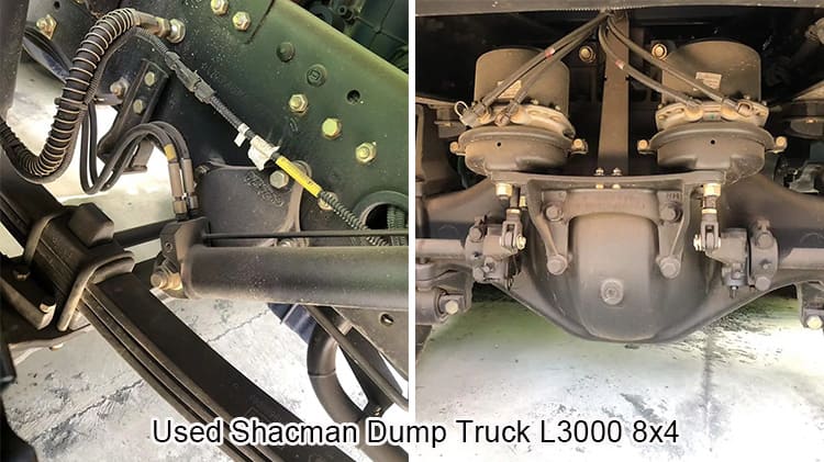 L3000 Shacman 12 Wheeler Dump Truck 2nd Hand from China