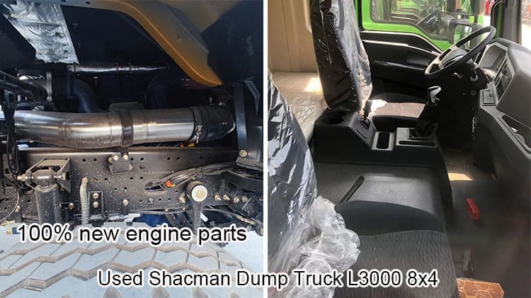 L3000 Shacman 12 Wheeler Dump Truck 2nd Hand from China