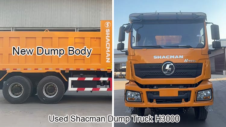 Used Shacman Dump Truck H3000 400hp Price in Uganda