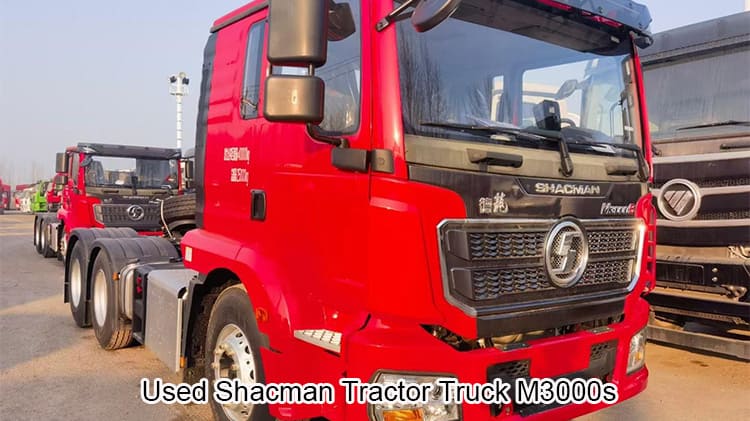 China Shacman M3000s Tractor Truck Second Hand for Sale