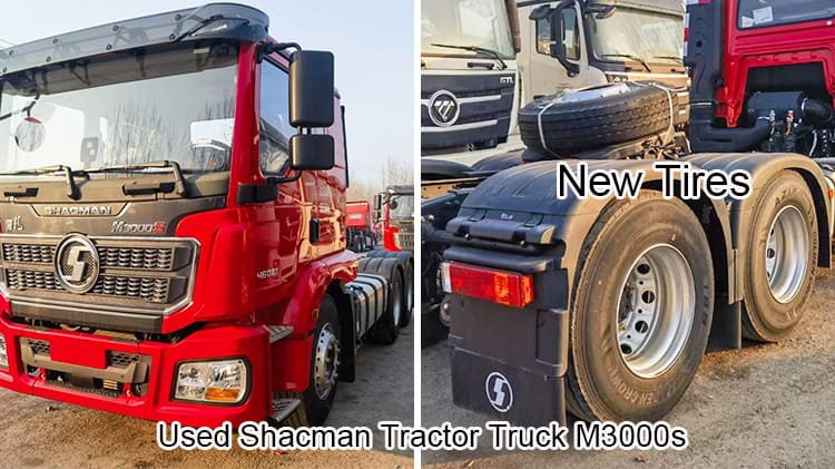 China Shacman M3000s Tractor Truck Second Hand for Sale