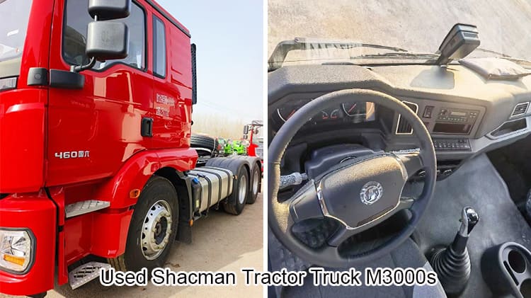 China Shacman M3000s Tractor Truck Second Hand for Sale
