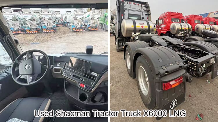 Used Shacman X6000 LNG Tractor Truck 6x4 Price in Cameroon